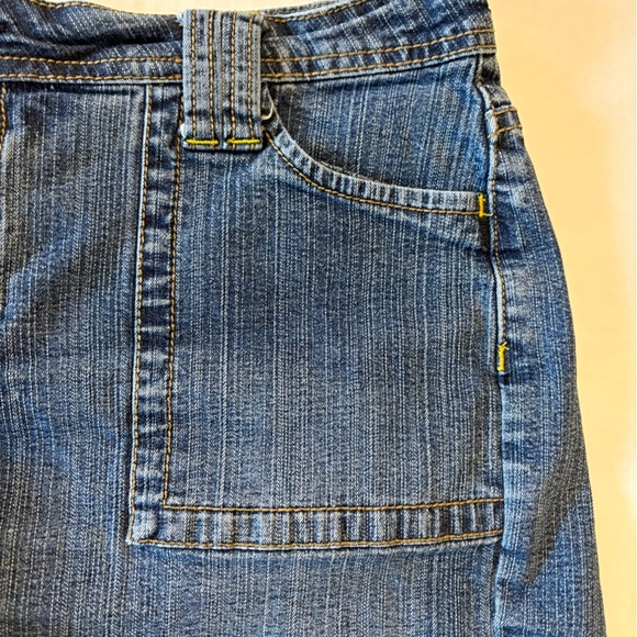 Vintage Faded Glory Stretch denim jean shorts size 10 - Picture 2 of 7